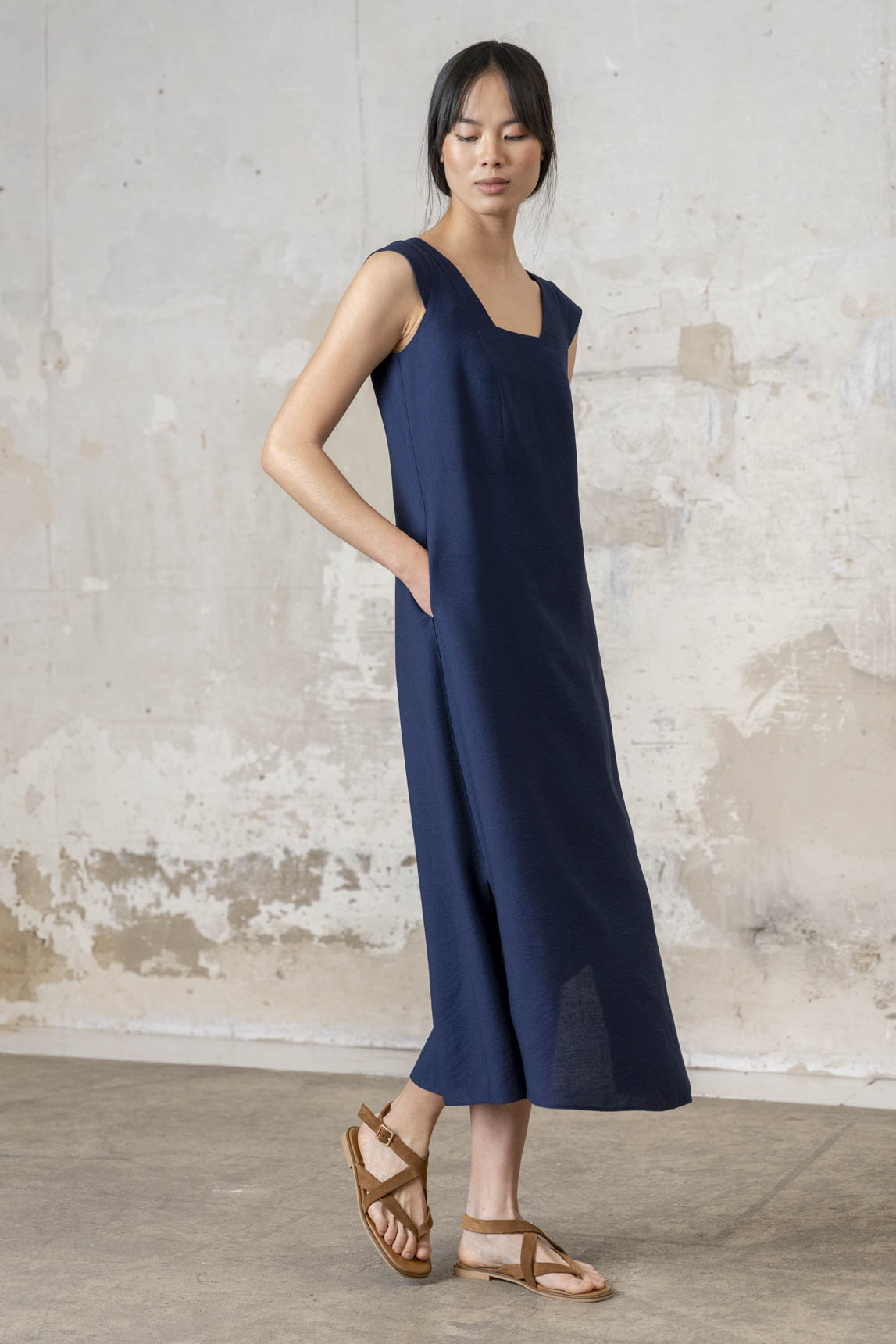 Roma™ | Vestido Tissi azul