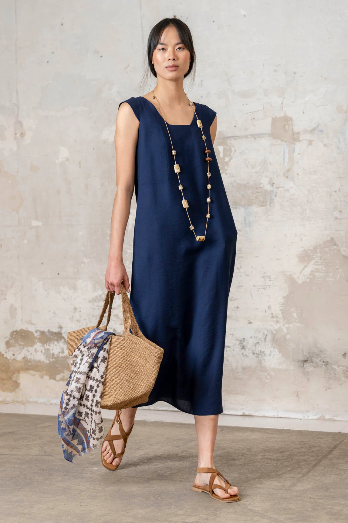 Roma™ | Vestido Tissi azul