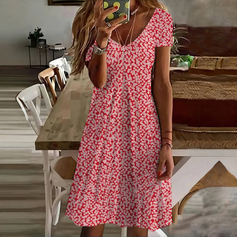 Belisa™ | Vestido casual con estampado floral