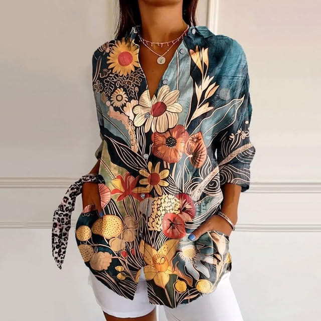 Lina™ | Camisa Con Estampado Floral