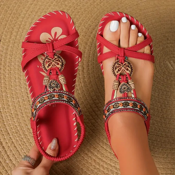 Celia™ | Sandalias Ortopédicas Retro Estilo Bohemio