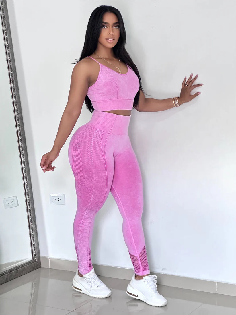 Lara™ | Conjunto Hilo Malla En Bota