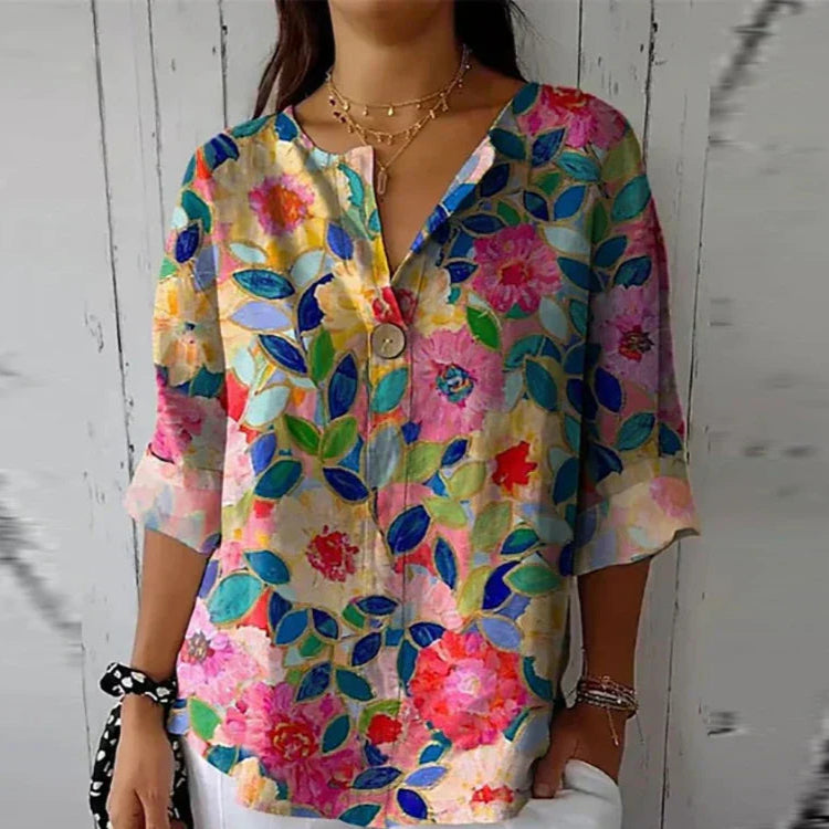 Alia™ | Blusa Con Estampado Floral