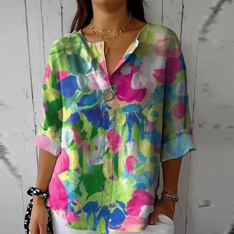 Aria™ | Blusa Con Estampado Floral
