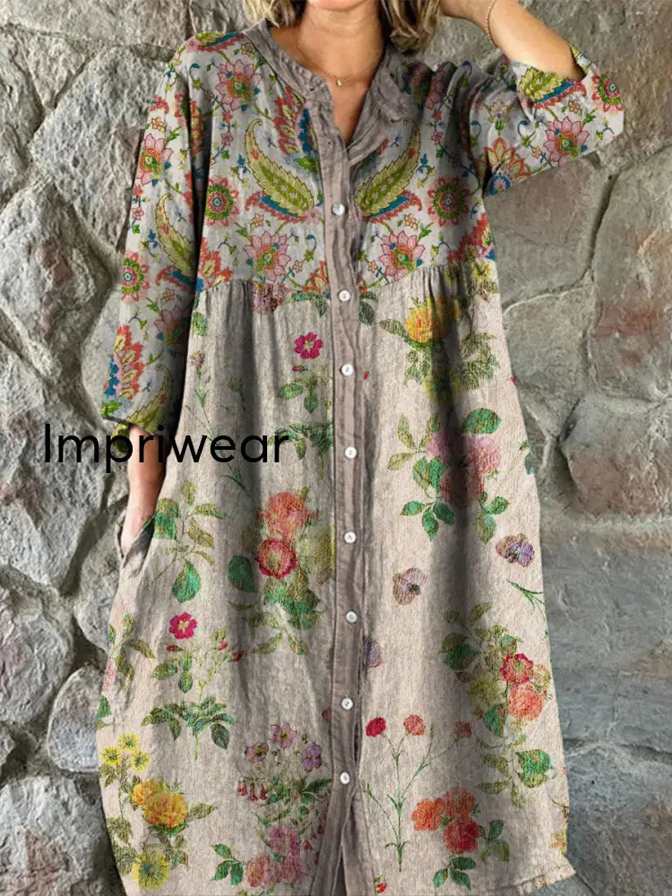 Atlanta™ | Vestido midi elegante con cuello en V