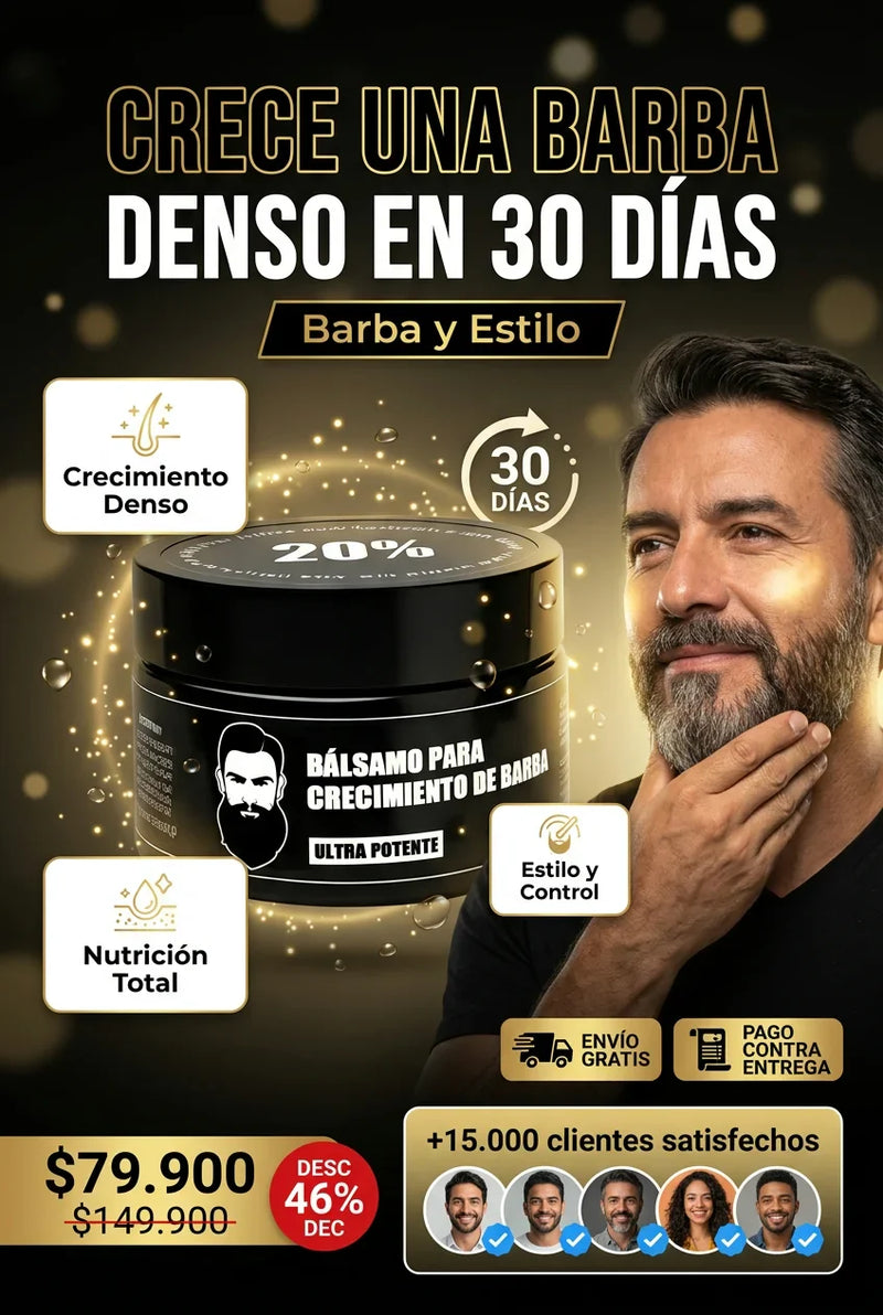 estimulante de barba apolo