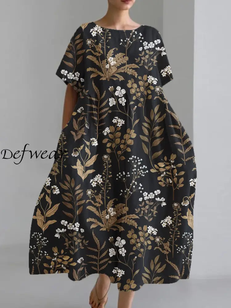 Viola™ | Vestidos casuales holgados de manga corta