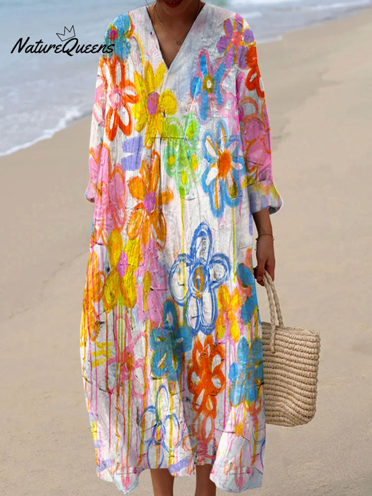 Noa ™ | Vestido vintage con estampado floral