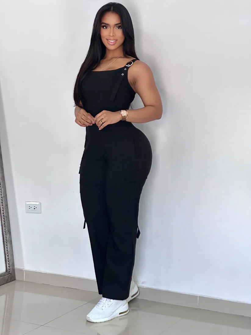 Alma™ | OVEROL CARGO BENGALINA STRETCH