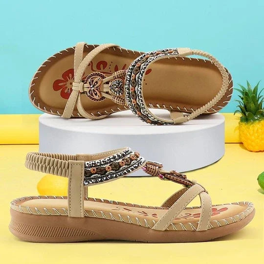 Celia™ | Sandalias Ortopédicas Retro Estilo Bohemio