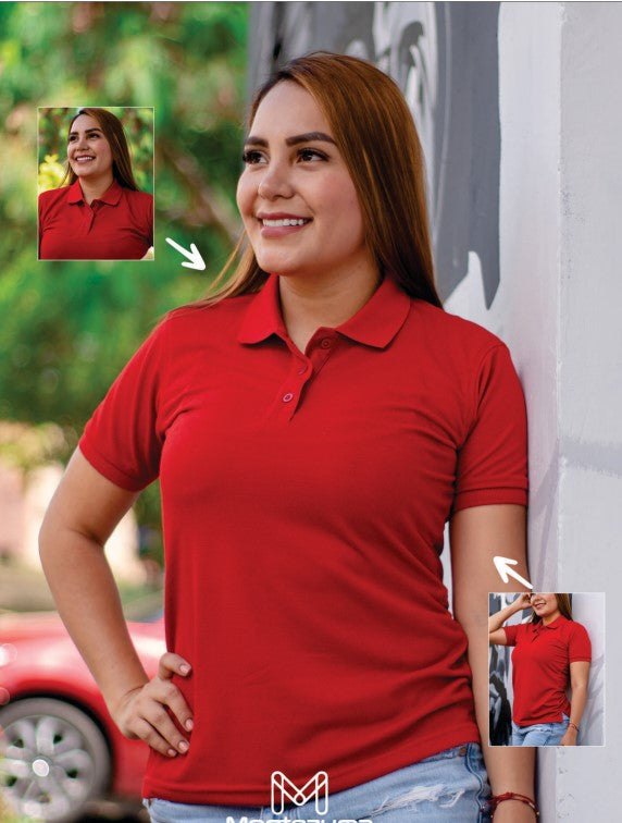 Camelia™ | Polo Elegante De Dama Premium