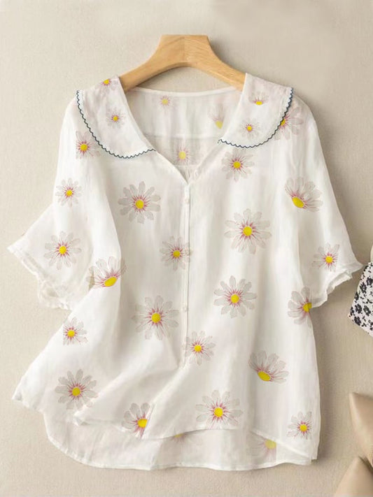 Dafna™ |  Camisa de algodón holgada
