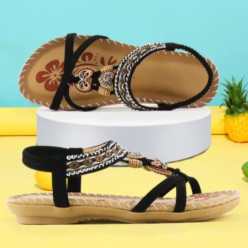 Celia™ | Sandalias Ortopédicas Retro Estilo Bohemio
