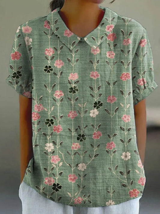 Leire™ | Blusa Con Estampado Floral