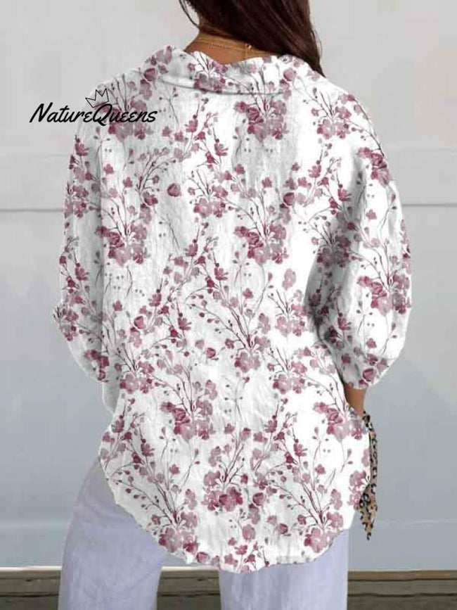Evelyn™ | Camisa informal de lino con cuello en V