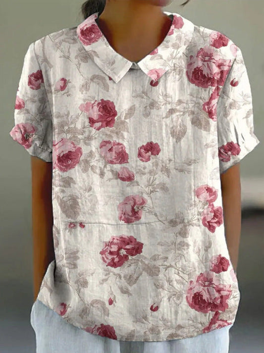 Lara™ | Blusa Con Estampado Floral