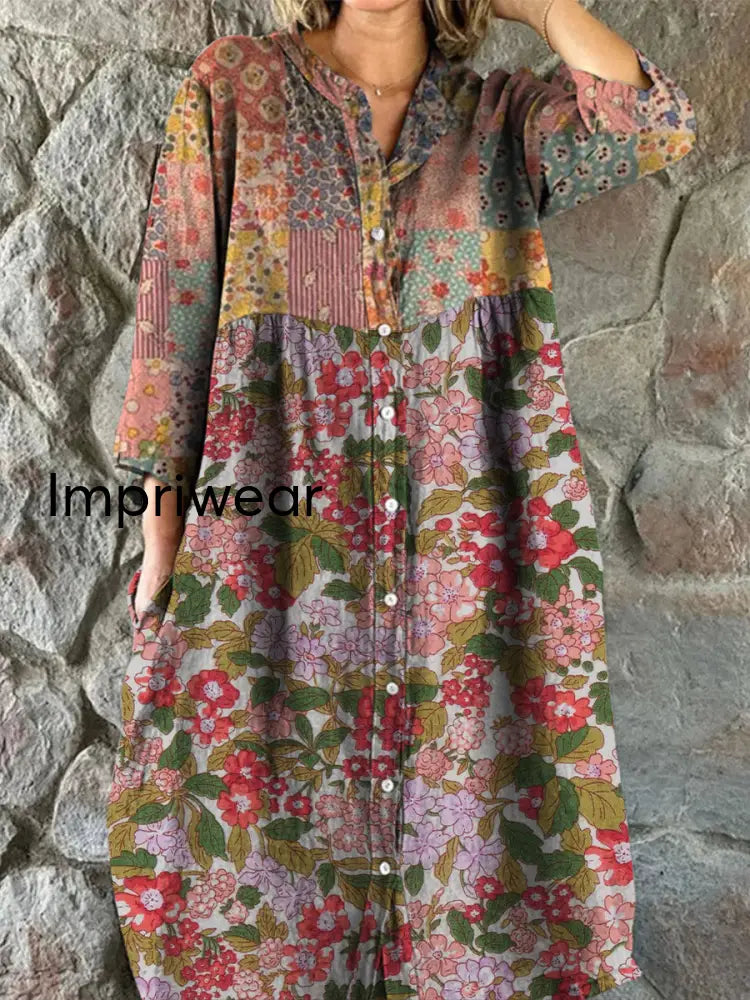 Basilia™ | Vestido midi elegante con cuello en V