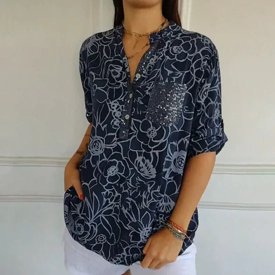 Zoe™ | Blusa Con Estampado Floral (Copia)