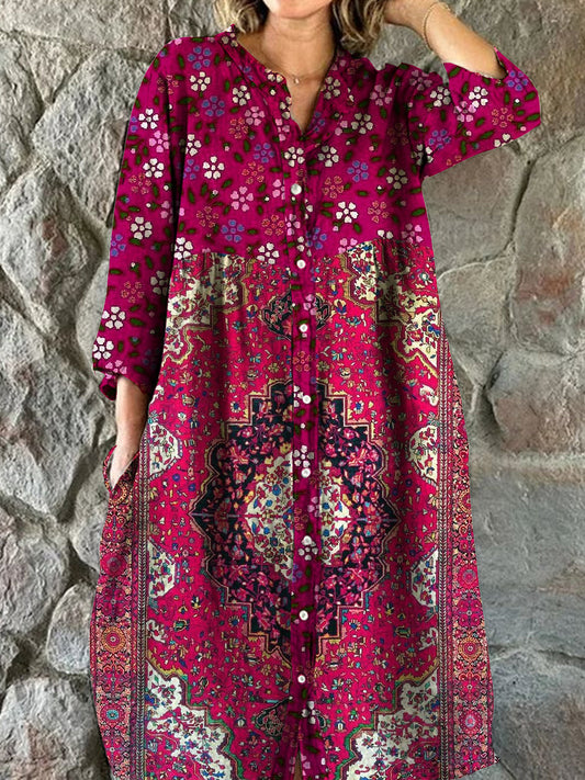 Heli™ | Vestido midi elegante con cuello en V