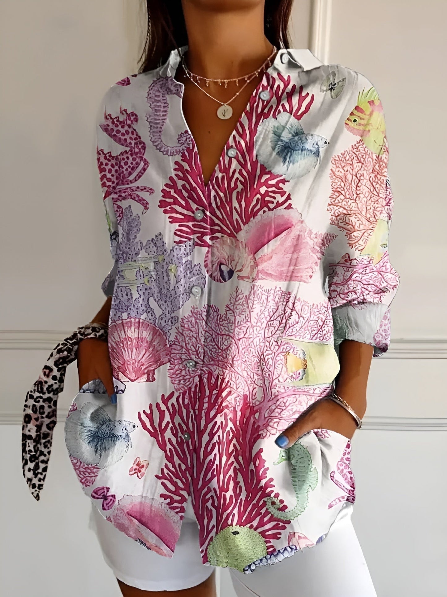 Selene™ | Blusa Con Estampado