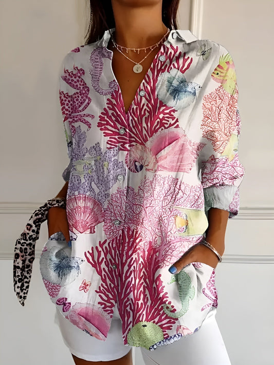 Selene™ | Blusa Con Estampado