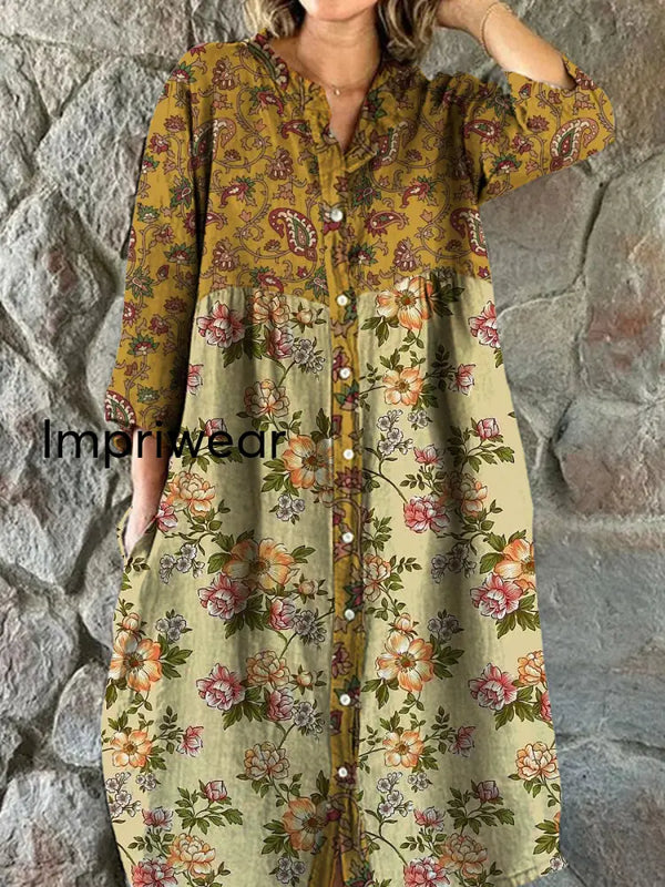 Doreli™ | Vestido midi elegante con cuello en V