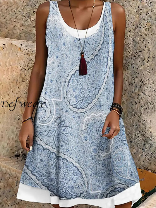 Mel™ | Vestidos con estampados artísticos y estampados bohemios