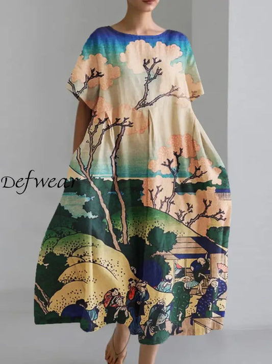 Marisa™ | Vestidos casuales holgados de manga corta